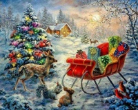 Old Fashion Christmas Jigsaw Puzzle