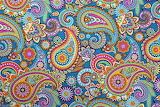 Paisley Fabric Jigsaw Puzzle