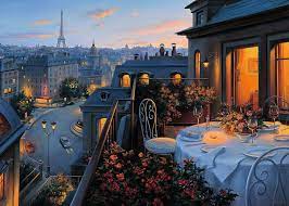 Paris Balcony Jigsaw Puzzle