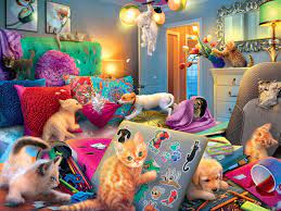 Paws Slumber Party Jigsaw Puzzle