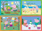 Peppa Pig 4 Seasons Jigsaw Puzzle