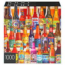 Perfume Bottles and Craft Beer Bottles Jigsaw Puzzle