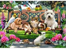Pets in the Park Jigsaw Puzzle