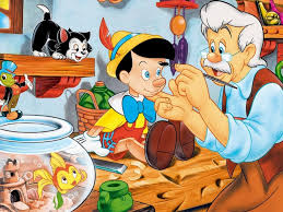 Desenhos de Pinocchio Geppetto Disney Jigsaw Puzzle para colorir