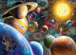 Planets in Space Jigsaw Puzzle