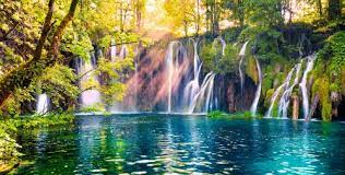 Waterfalls Plitvice Lakes National Park Puzzle