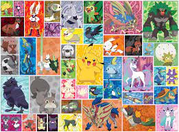 Pokemon Galar Frames Jigsaw Puzzle