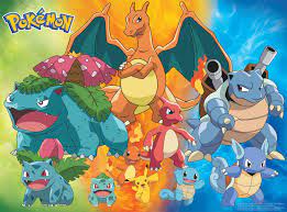 Desenhos de Pokemon Kanto Region Evolutions Jigsaw Puzzle para colorir