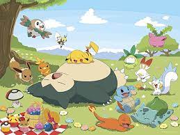 Pokemon Picnic Jigsaw Puzzle