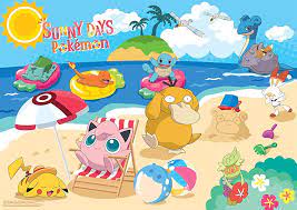 Pokemon Sunny Days Jigsaw Puzzle