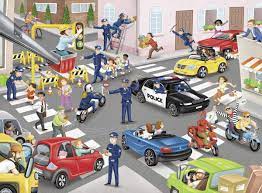 Police on Patrol Jigsaw Puzzle