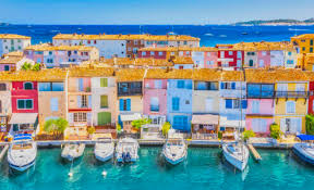 Desenhos de Port Grimaud View Jigsaw Puzzle para colorir