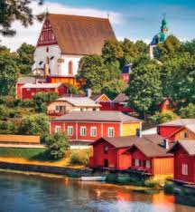 Porvoo Riverfront Jigsaw Puzzle