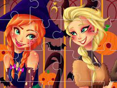 Princess Halloween Jigsaw Puzle