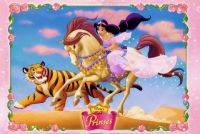 Princess Jasmine Horsing Jigsaw Puzzle