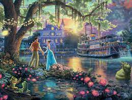 Princess and Frog – Thomas Kinkade Puzzle