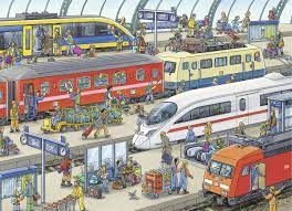 Railway Station Jigsaw Puzzle