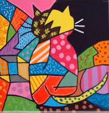 Rainbow Kitty Cat Jigsaw Puzzle