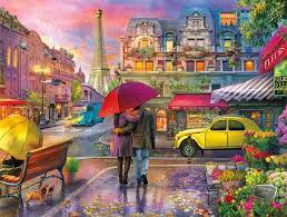 Raining in Paris Buffalo Games Puzzles