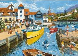 Riverside Art Jigsaw Puzzle