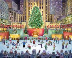 Rockefeller Center Christmas Jigsaw Puzzle