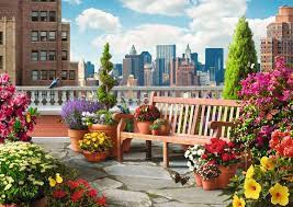 Rooftop Garden Jigsaw Puzzle