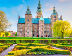 Desenhos de Rosenborg Castle, Denmark Jigsaw Puzzle para colorir