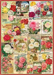 Roses Seed Catalogue Collection Puzzle
