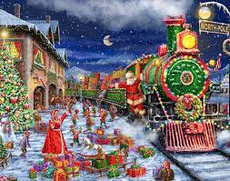 Santa Express Jigsaw Puzzle