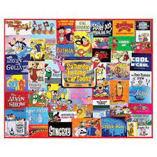 Saturday Morning Cartoons Jigsaw Puzzle