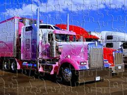 Semi-Trailer Trucks Puzzle Jigsaw