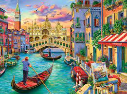 Sights of Venice Jigsaw Puzzle