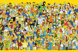Simpsons Full Cast Jigsaw Puzzle