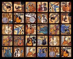 Six String Symphony Jigsaw Puzzle