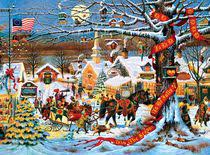 Small Town Christmas Charles Wysocki Puzzles