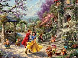 Snow White Dancing Jigsaw Puzzle