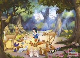 Snow White in Forest Jigsaw Puzzle