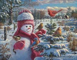 Snowbaby Grace Jigsaw Puzzle