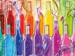 Soda Pop Rainbow Jigsaw Puzzle