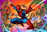 Spider Man vs Sinister Six Jigsaw Puzzle