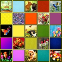 Spring Mosaic Jigsaw Puzzle