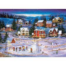 Stars On Ice Jigsaw Puzzle