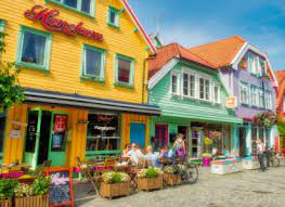 Stavanger Shops Jigsaw Puzzle