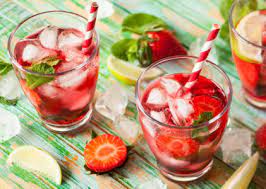 Strawberry Refreshments Jigsaw Puzzle