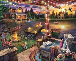 Summer Evening Jigsaw Puzzle