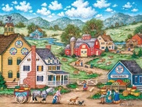 Desenhos de Summer Harvest Jigsaw Puzzle para colorir