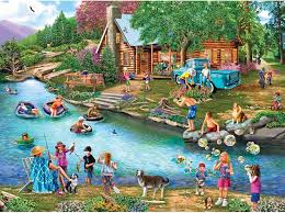 Summer Outing Jigsaw Puzzle