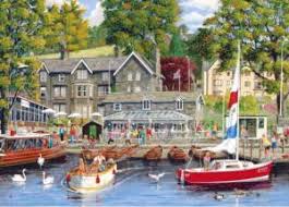 Desenhos de Summer in Ambleside Jigsaw Puzzle para colorir