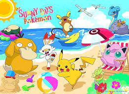 Sunny Days Pokemon Jigsaw Puzzle