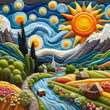 Sunrise Painting Jigsaw Puzzle